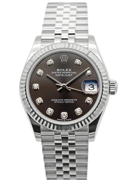 rolex datejust 31 diamant|Rolex Datejust 31mm jubilee bracelet.